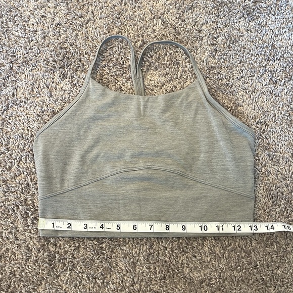 Stori by Katy Hearn Heathered Ash Gray Legend Cropped Shelf Tank - Picture 3 of 9